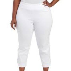 Slim leg ankle pants